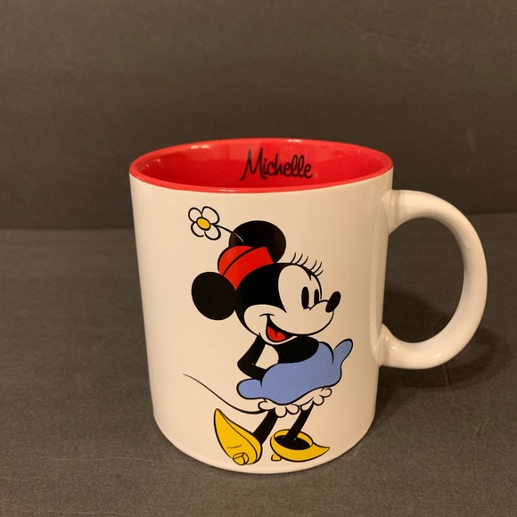 Disney Minnie Mouse Personalized Name Large Mugs - Picture 6 of 14